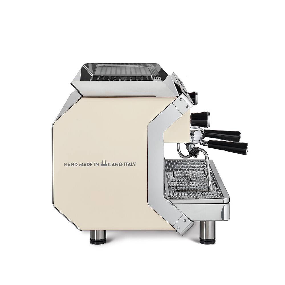 La Pavoni GENIALE SEMIAUTOMATICA 2 GRUPPI BIANCA Nuova