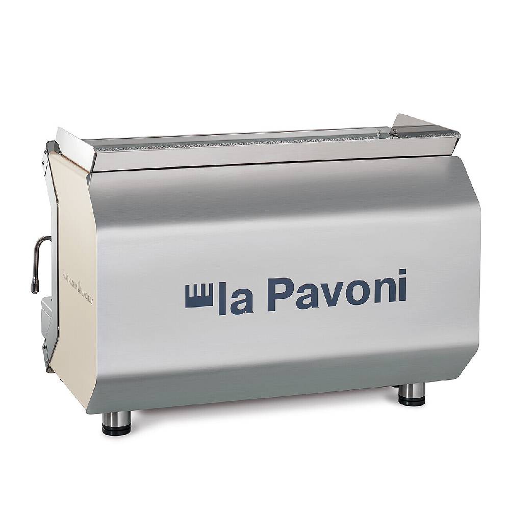La Pavoni GENIALE SEMIAUTOMATICA 2 GRUPPI BIANCA Nuova