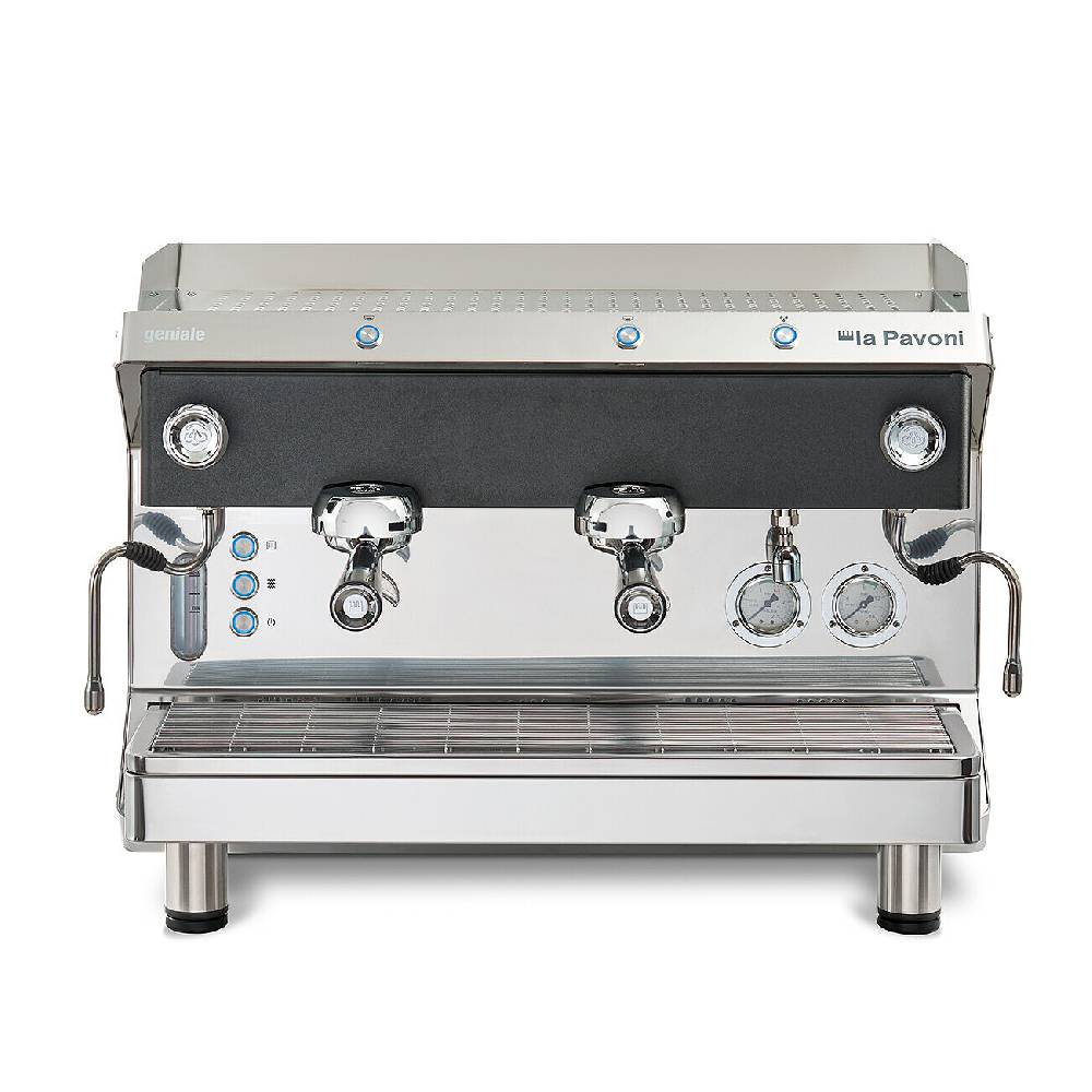 La Pavoni GENIALE SEMIAUTOMATICA 2 GRUPPI NERA Moda