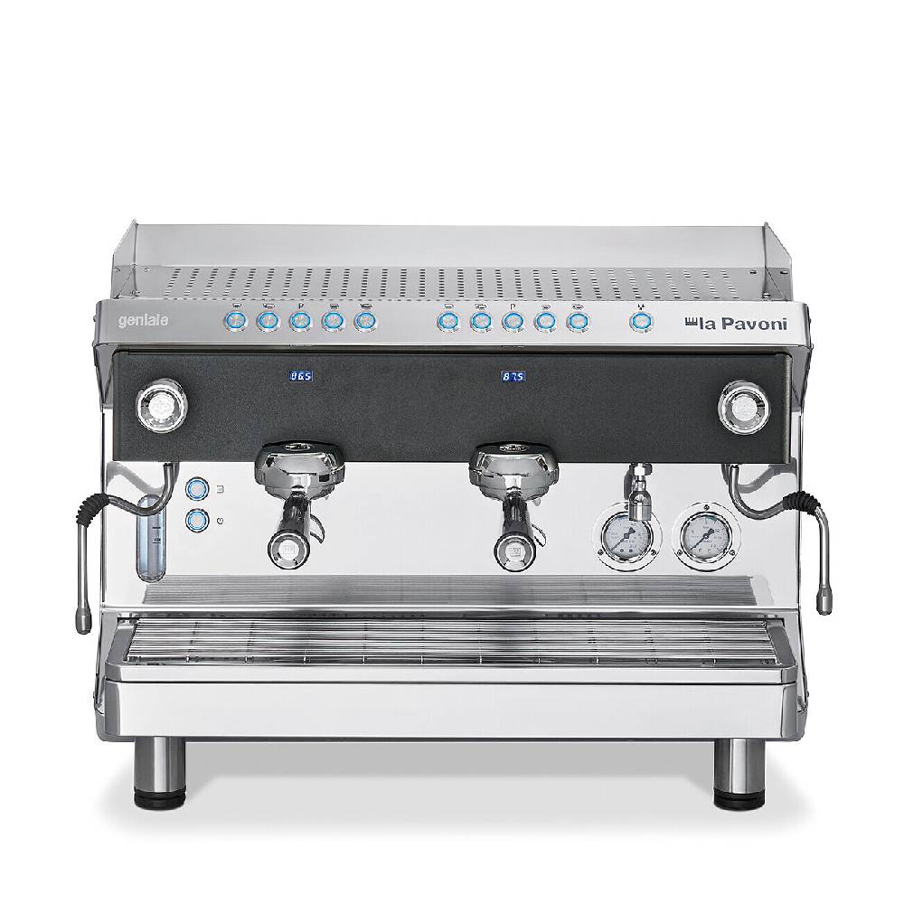 La Pavoni GENIALE VOLUMETRICA 2 GRUPPI NERA Italy