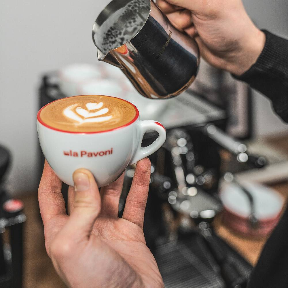 La Pavoni Lattiera 35 cl con logo Soddisfazione Garantita