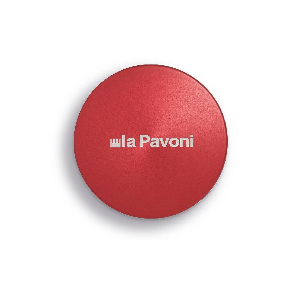 La Pavoni LIVELLATORE SEMIPRO ROSSO CON LOGO PER PORTAFILTRO MACCHINA SEMIPROFESSIONALE Consegna Veloce