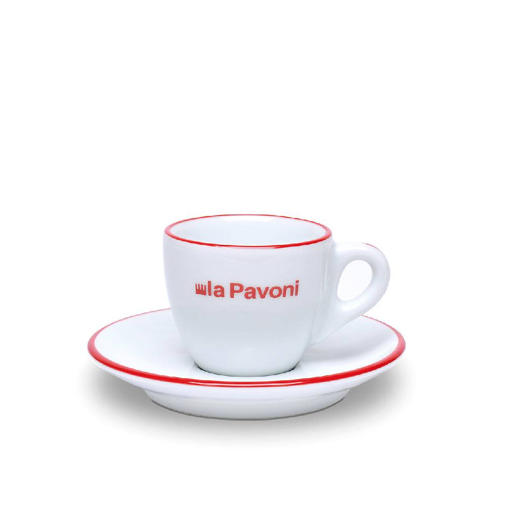 La Pavoni SET 2 TAZZE CAFFE' IN CERAMICA Presa
