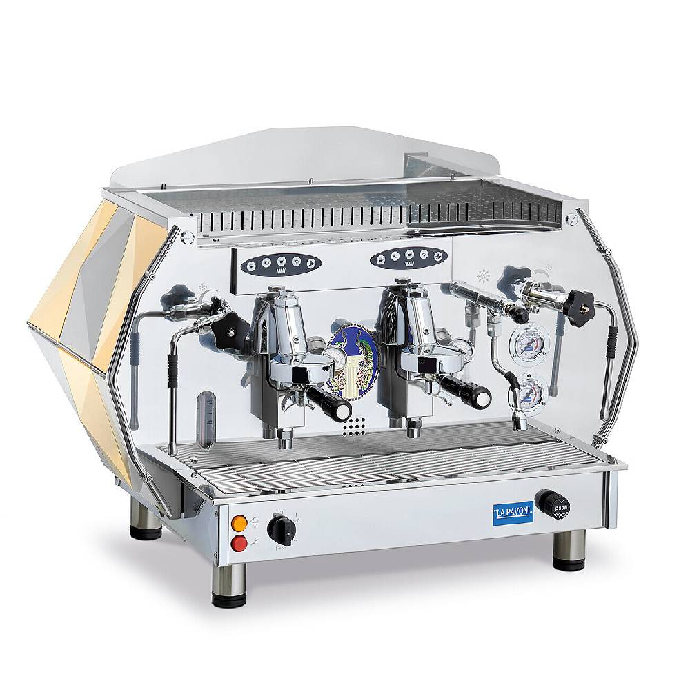 La Pavoni DIAMANTE E61 VOLUMETRICA 2 GRUPPI ORO Sconto