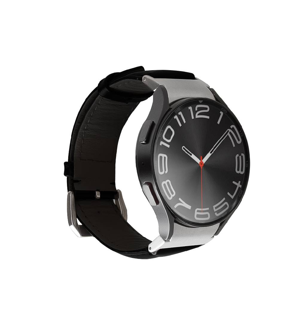 Puro Cinturino Classic per Samsung Galaxy Watch 4, 4 Classic, 5, 5 Pro, 6 e 6 Classic- Nuova versione con Pin per Rilascio Rapido