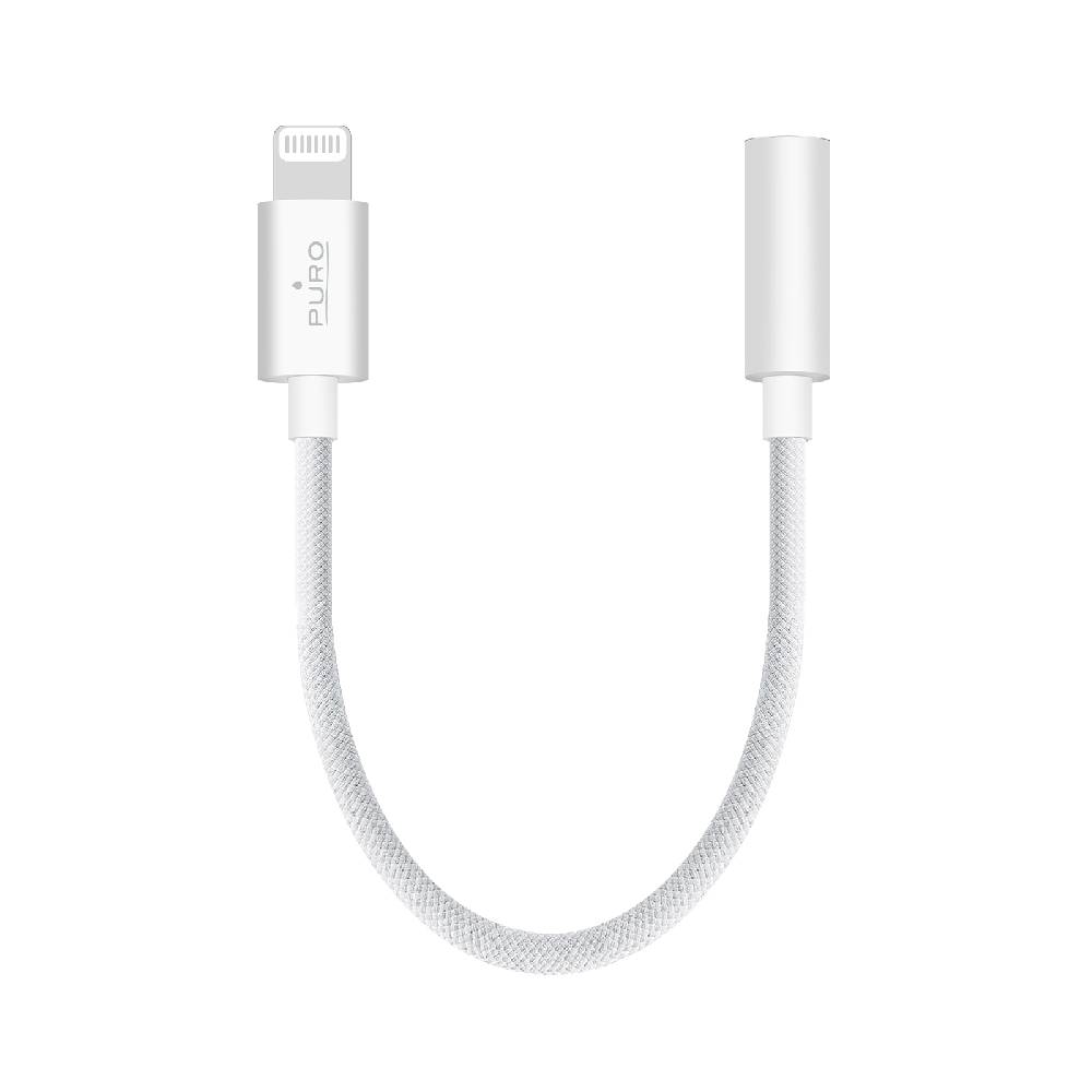 Puro Adattatore in tessuto da Jack 3,5 mm a Lightning Saldi