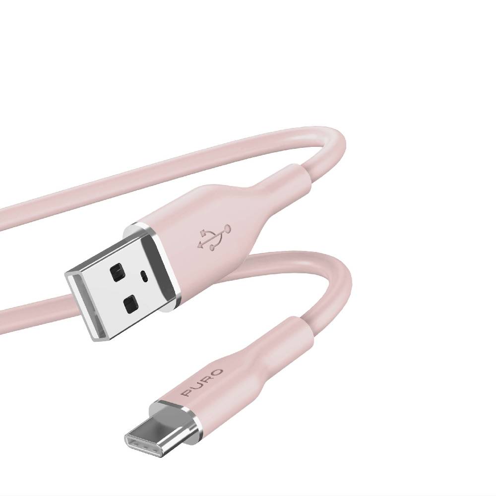 Puro Cavo di ricarica e sincronizzazione SOFT da USB-A a USB-C 1,5m Negozio