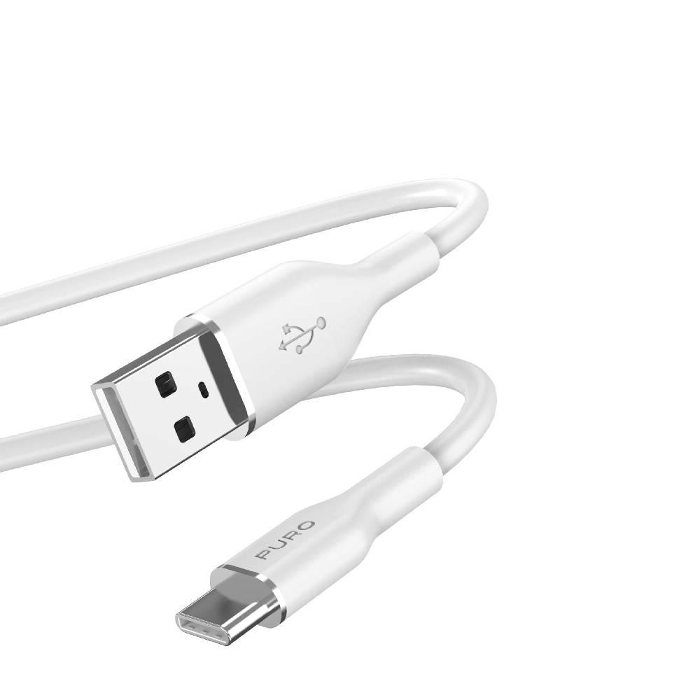 Puro Cavo di ricarica e sincronizzazione SOFT da USB-A a USB-C 1,5m Negozio
