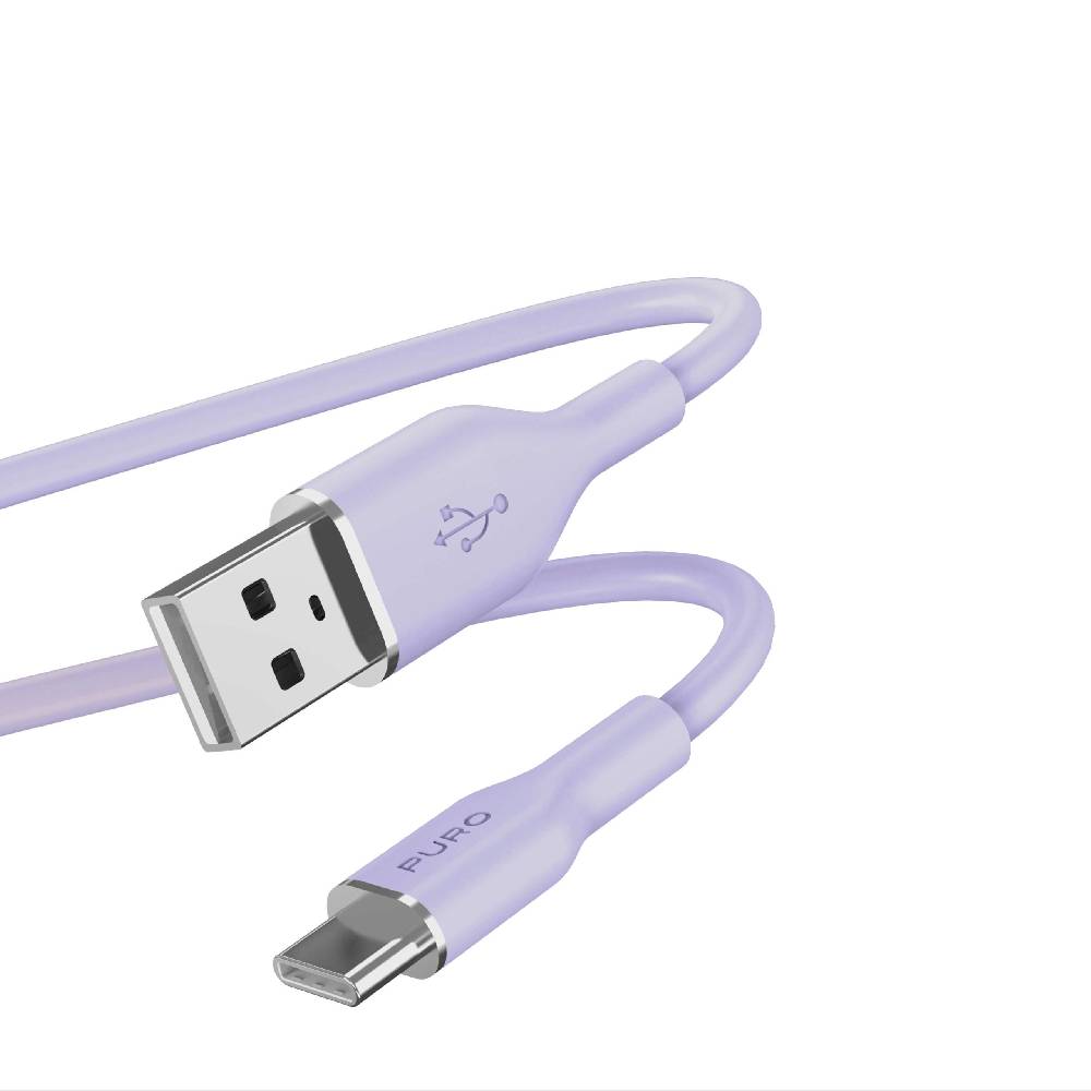 Puro Cavo di ricarica e sincronizzazione SOFT da USB-A a USB-C 1,5m Negozio