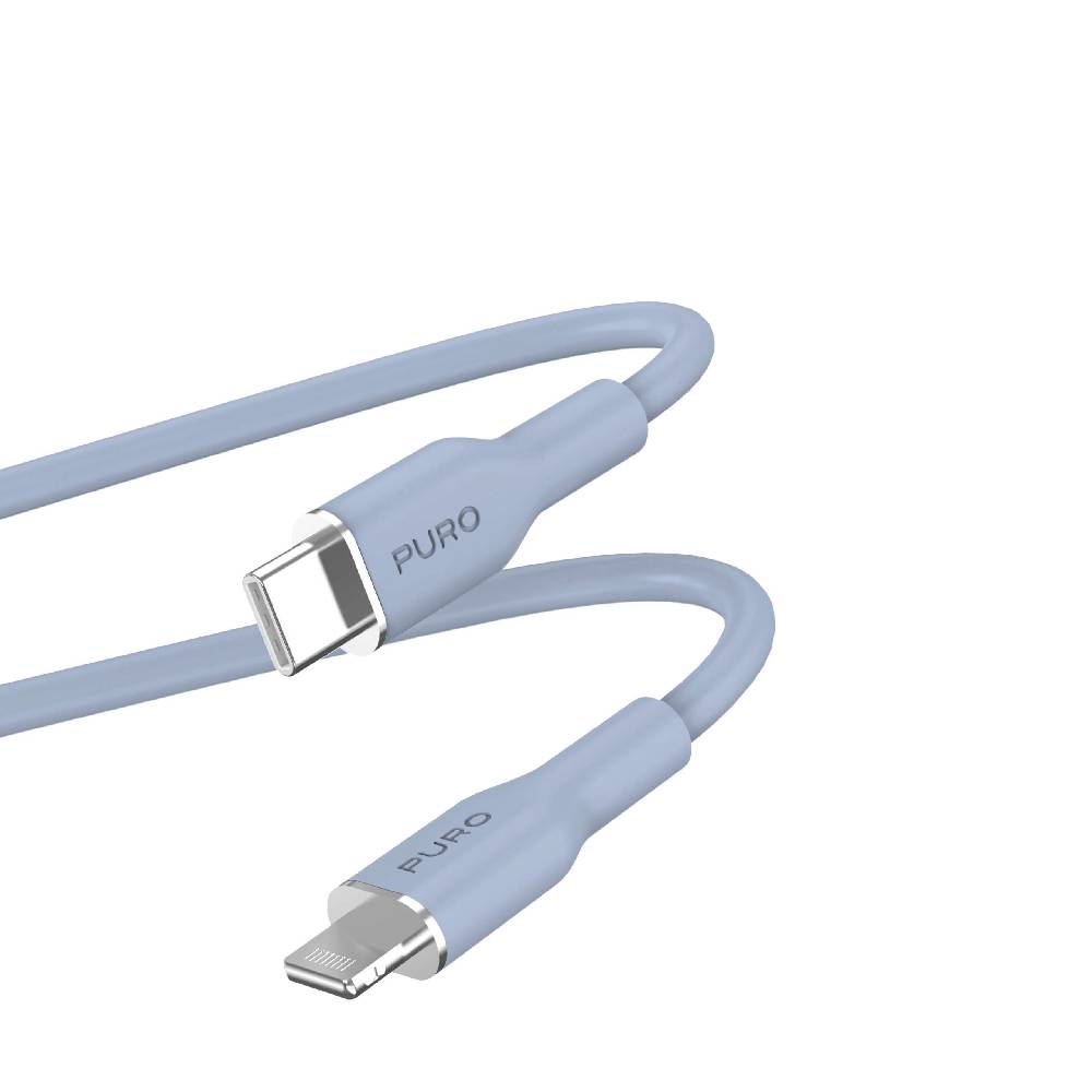 Puro Cavo di ricarica e sincronizzazione SOFT da USB-C a Lightning 1,5m In Saldo