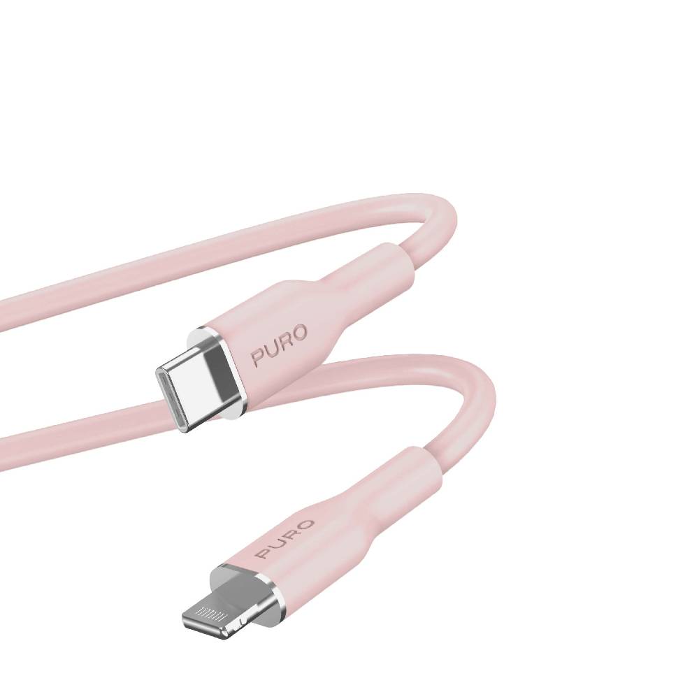 Puro Cavo di ricarica e sincronizzazione SOFT da USB-C a Lightning 1,5m In Saldo