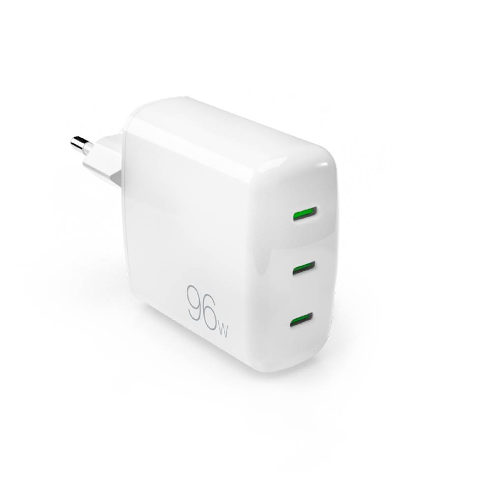 Puro Caricabatterie da parete MiniPro 96W tecnologia GAN: 3 porte USB-C Italia