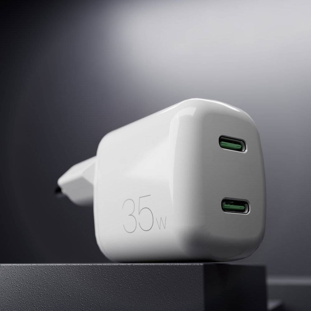 Puro Caricabatterie da parete MiniPro 35W due porte USB-C – tecnologia GAN Qualità