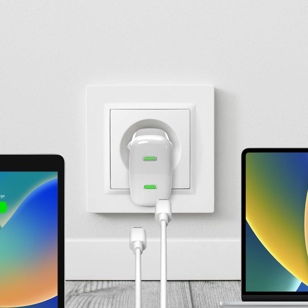 Puro Caricabatterie da parete MiniPro 35W due porte USB-C – tecnologia GAN Qualità