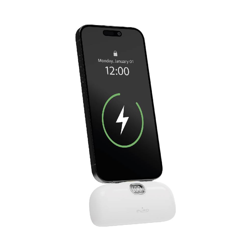 Puro Power Bank 5000mAh USB-C con connettore integrato Plug 5 Novità