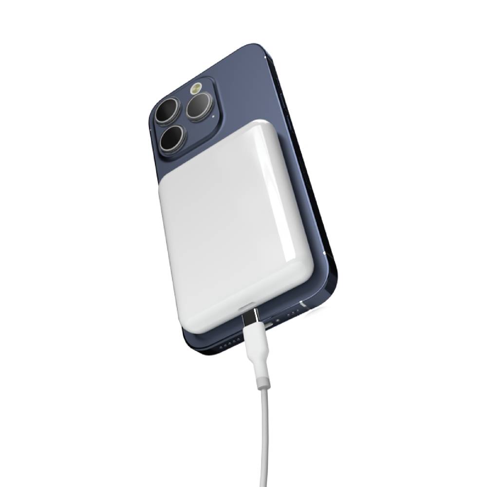 Puro Caricabatterie Portatile “Power Mag” 5000mAh MagSafe In Vendita