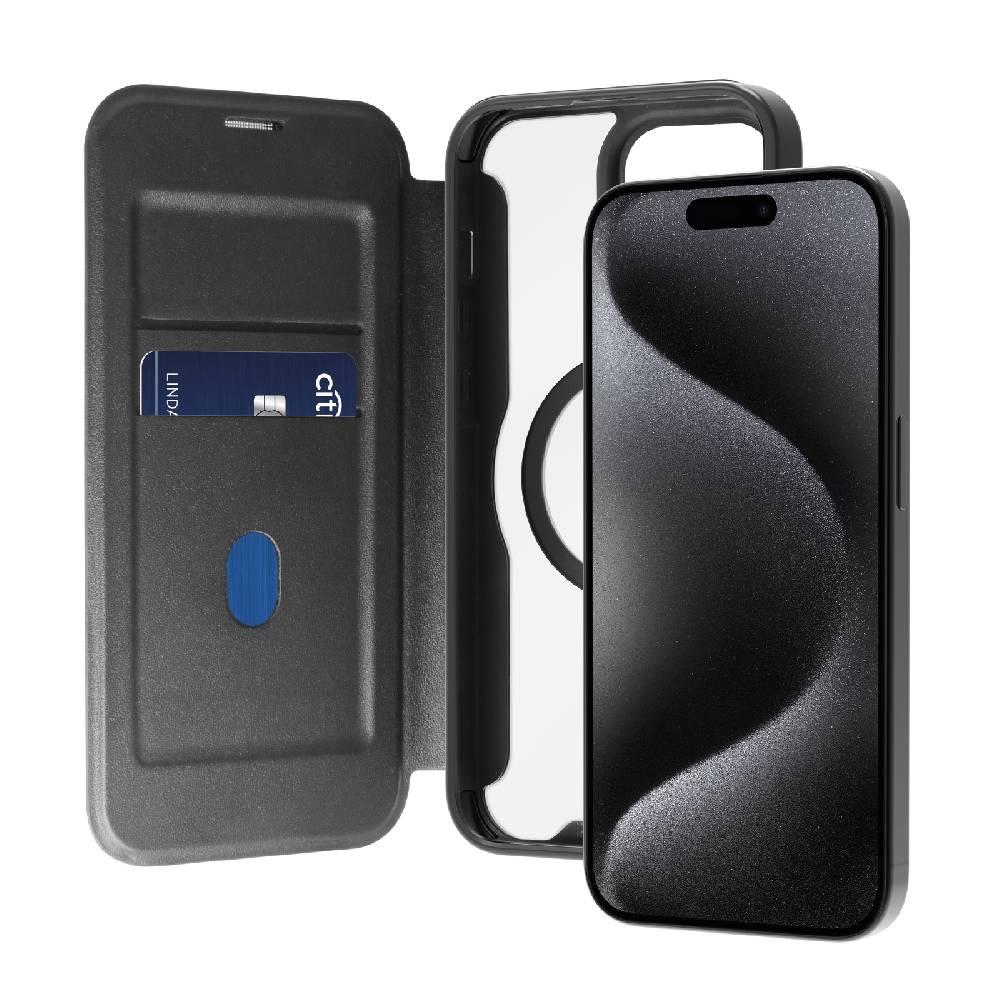 Puro Custodia Book Mag per iPhone 15 2025