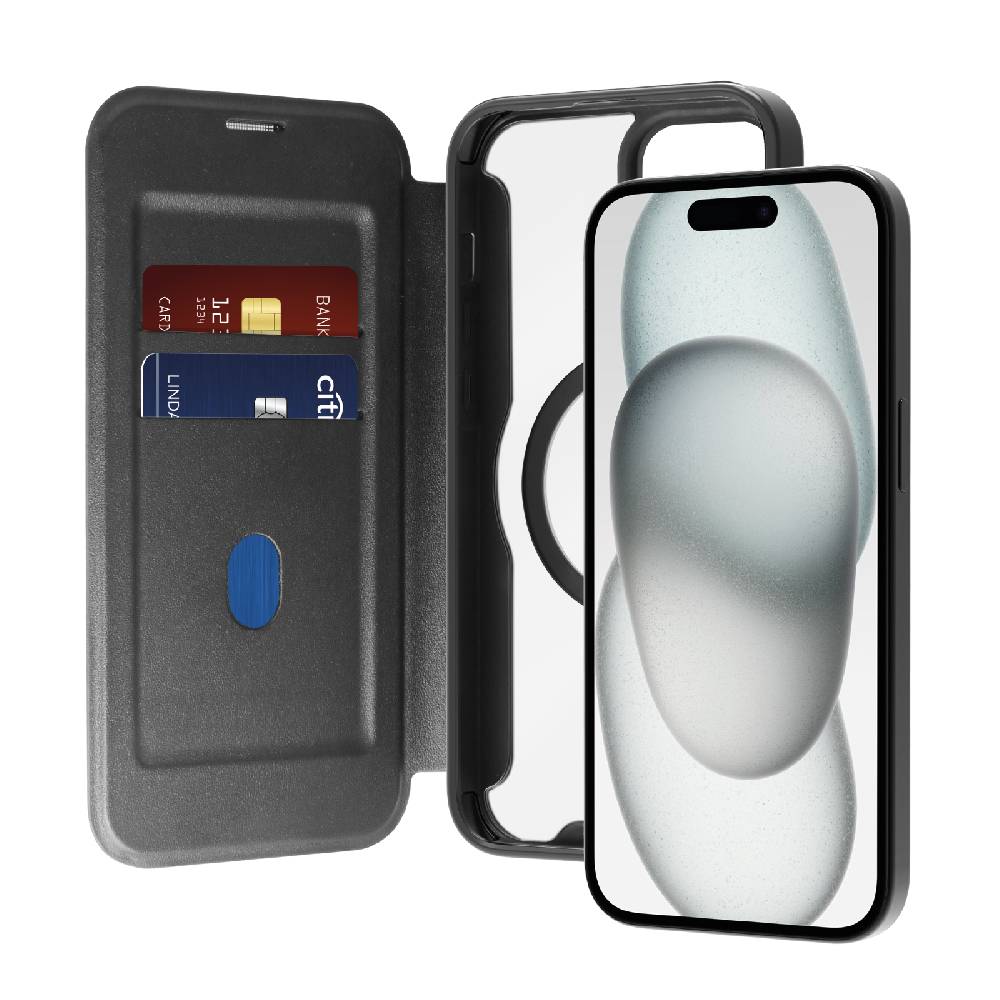 Puro Custodia Book Mag per iPhone 15 Plus Promozione