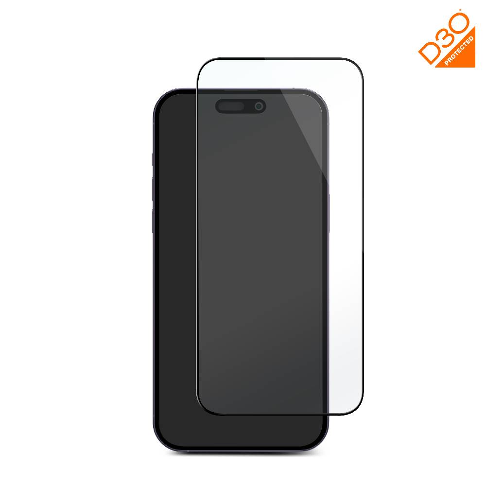 Puro Vetro temperato flessibile D3O per iPhone 15 Plus