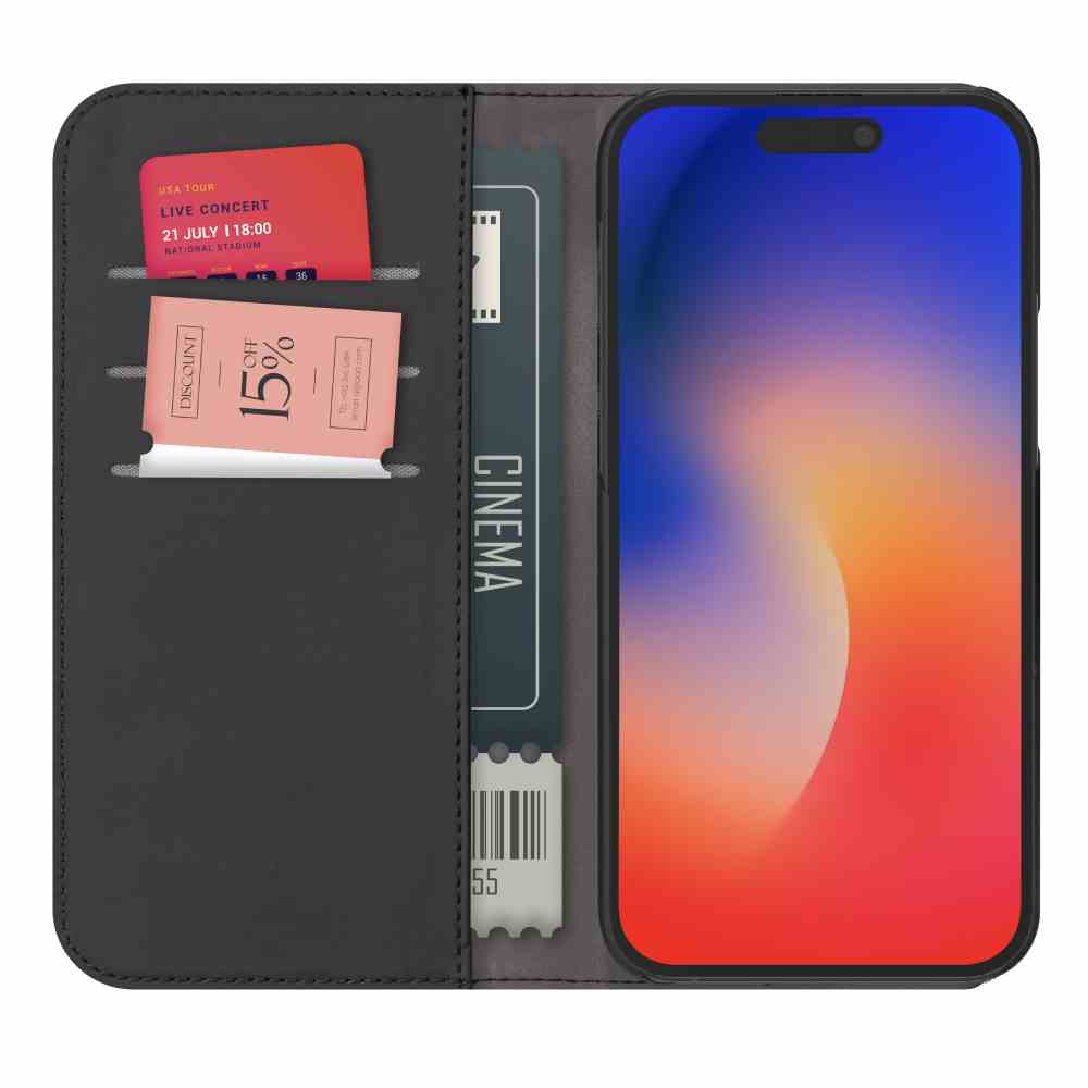 Puro Custodia Wallet Detachable per iPhone 15 Plus Consegna Veloce