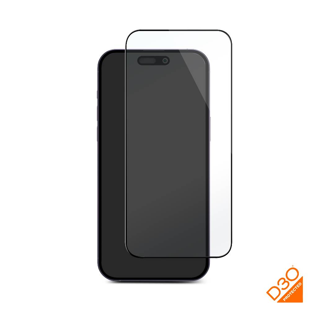 Puro Vetro temperato flessibile D3O per iPhone 15 Pro Max