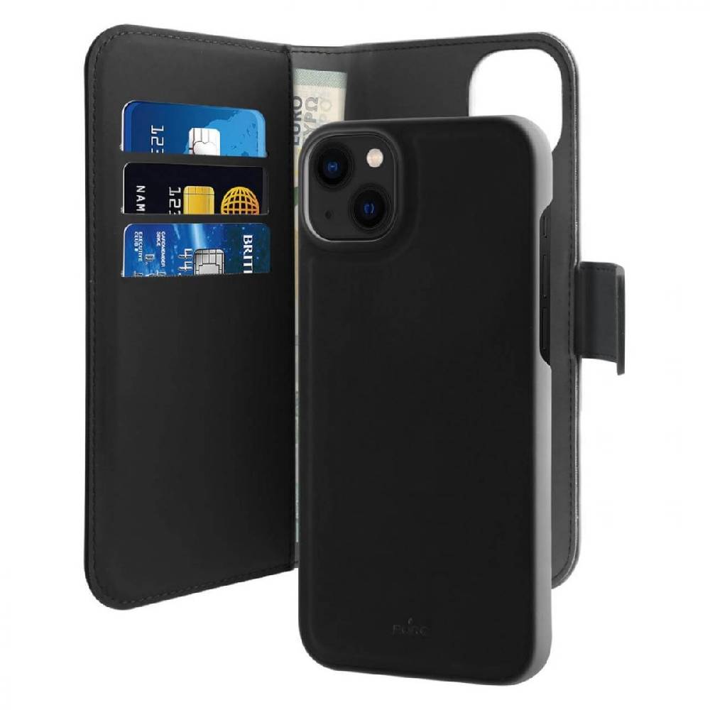 Puro Custodia Wallet Detachable 2 in 1 per iPhone 14 Economico