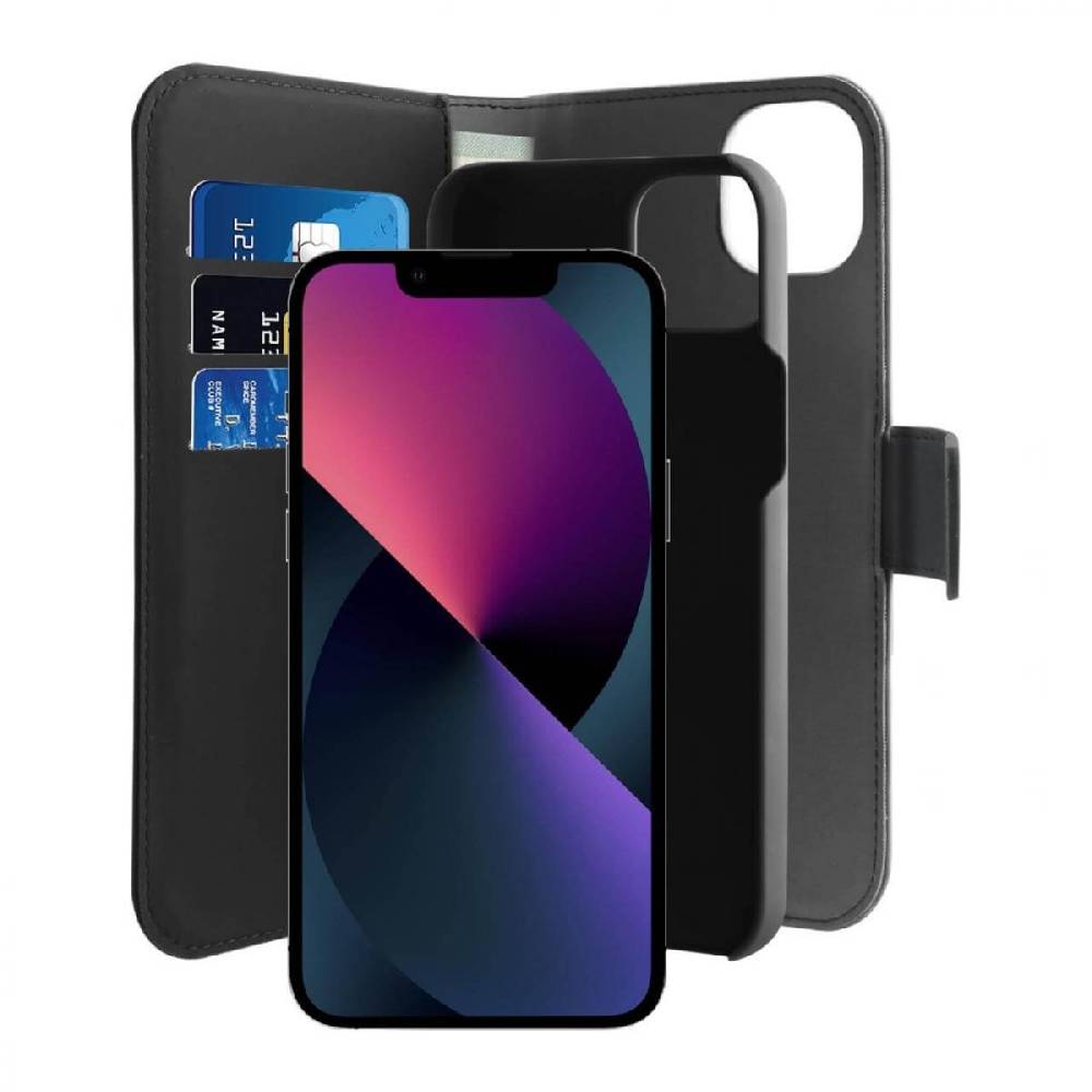 Puro Custodia Wallet Detachable 2 in 1 per iPhone 14 Economico