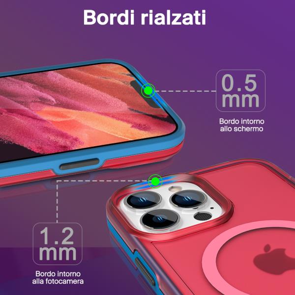 Puro Cover Impact Mag per iPhone 13 Italia