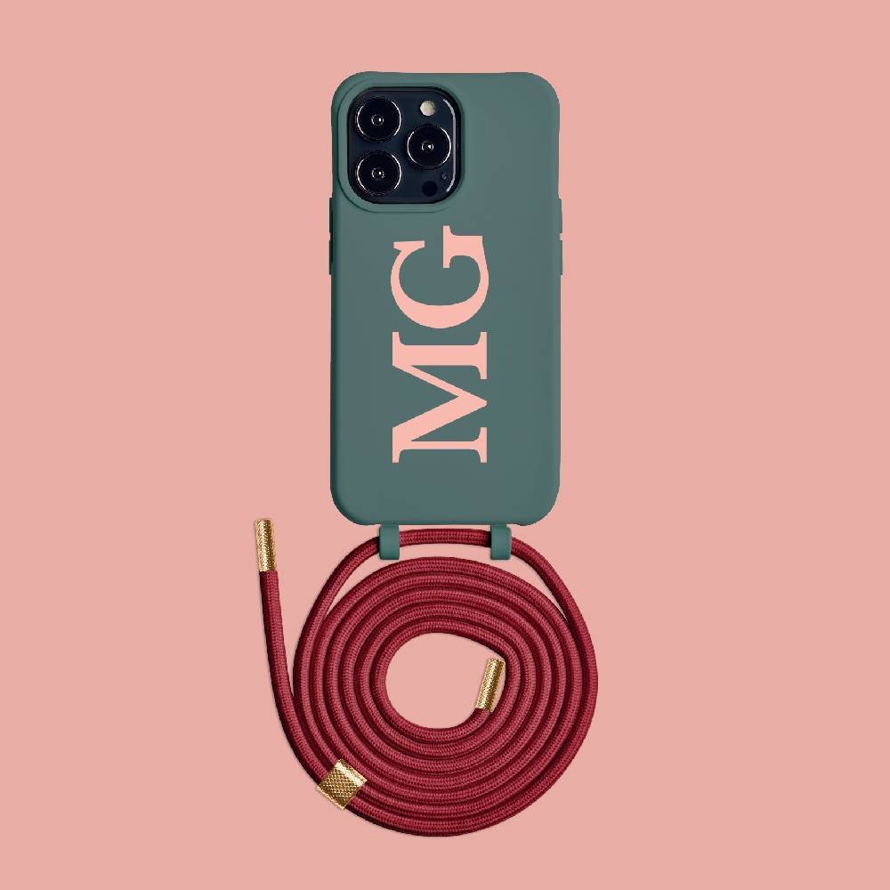 Puro Cover crossbody HANDS UP Back to Black per iPhone Vendita