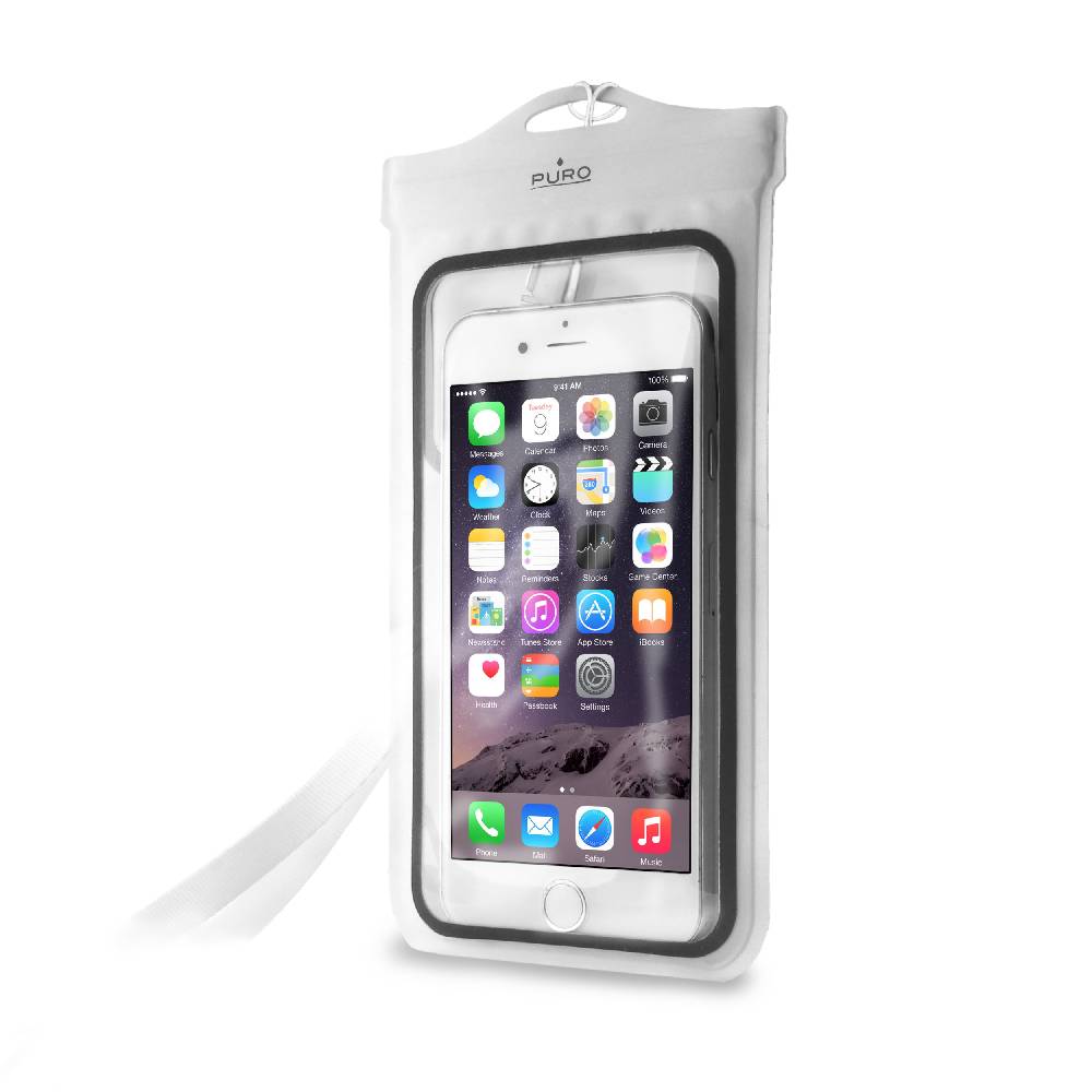 Puro Custodia WATERPROOF fino a 6″ – ideale per iPhone 14 Pro Soddisfazione Garantita