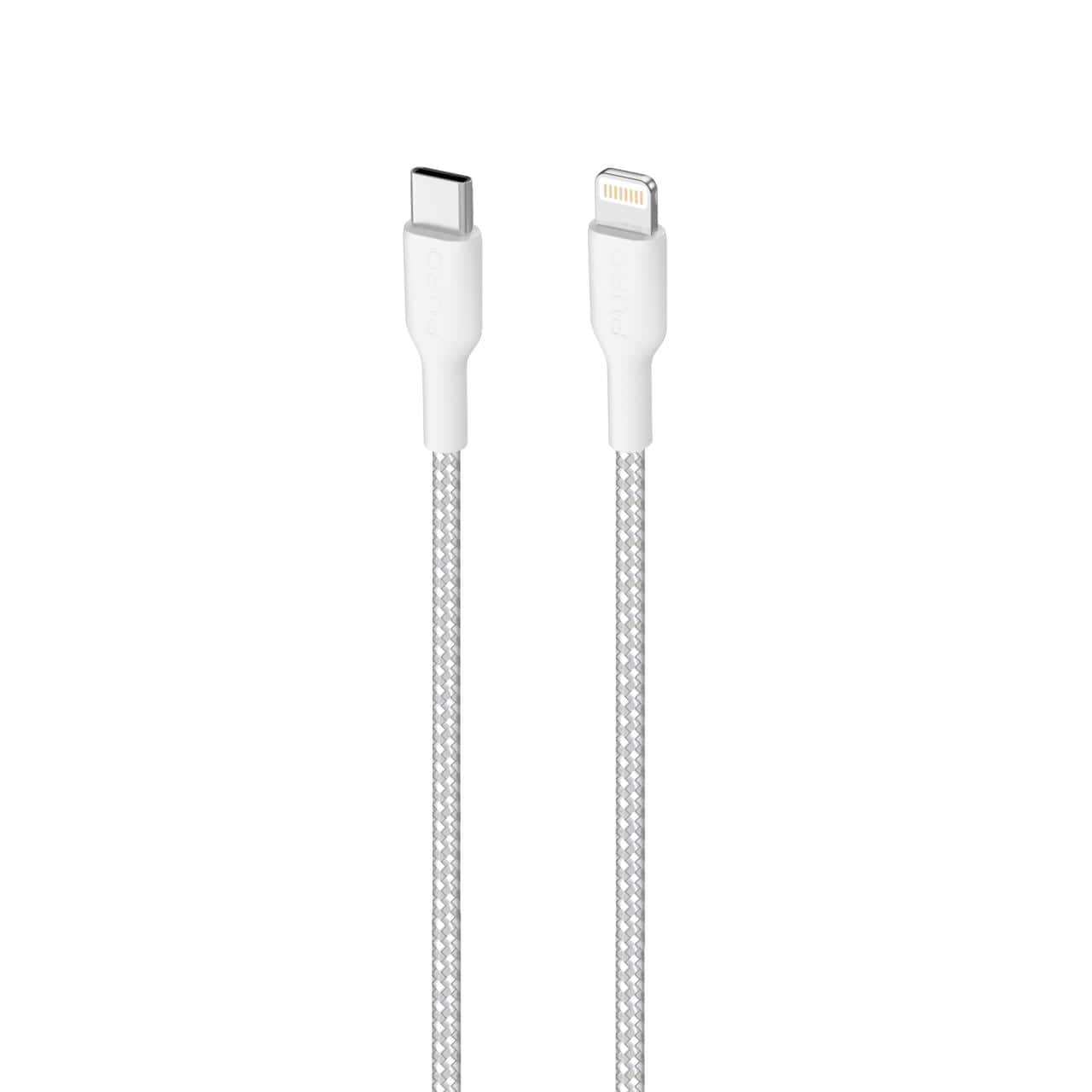 Puro Cavo di ricarica e sincronizzazione Fabric Ultra-Strong 20W da USB-C a Lightning 2 M Promozione