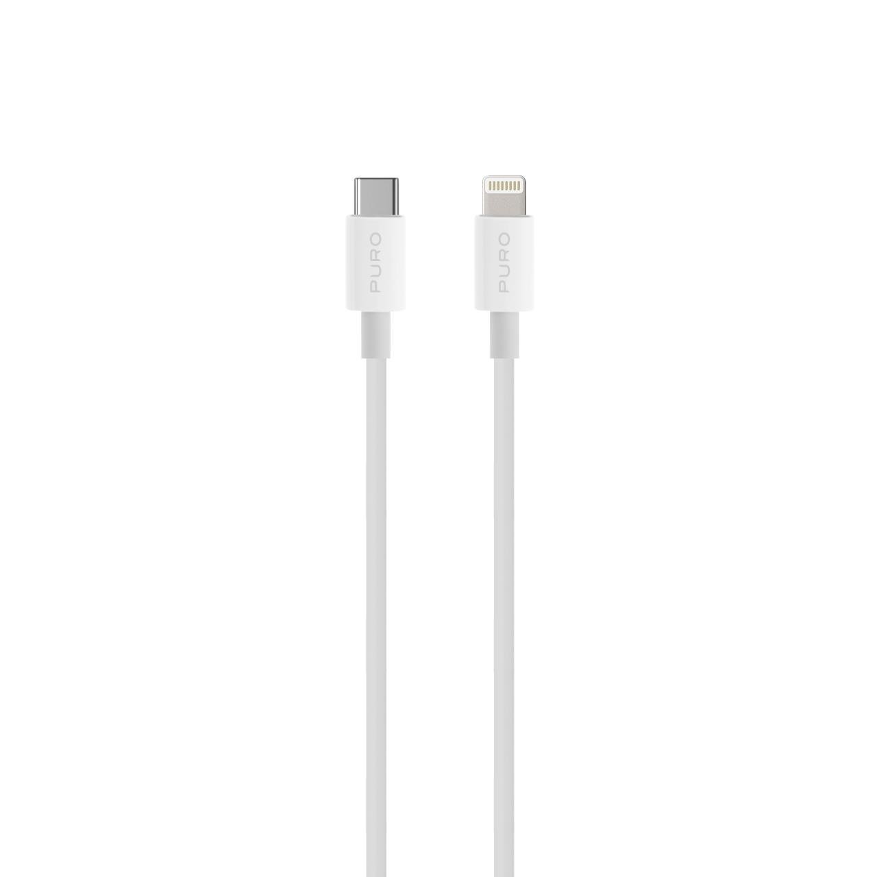 Puro Cavo di ricarica e sincronizzazione da USB-C a Lightning 50 cm Pezzi Unici