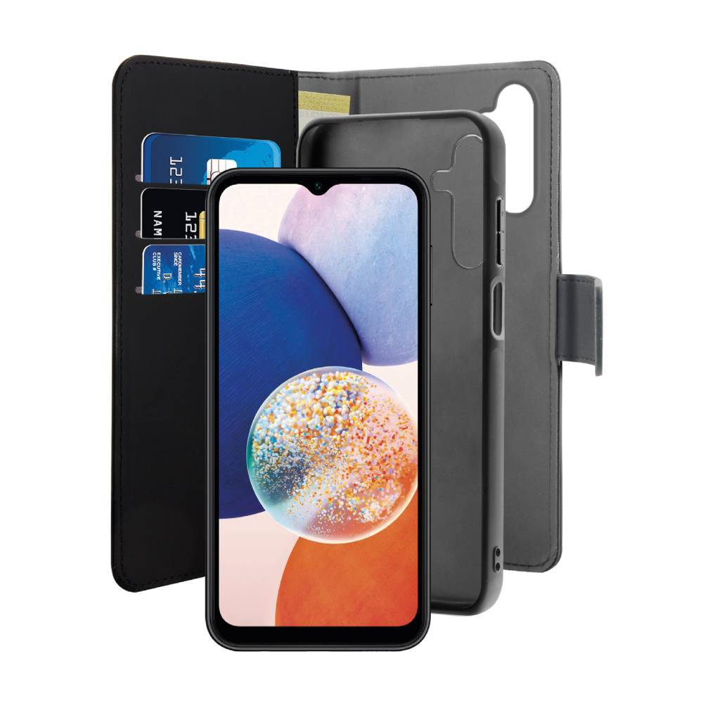 Puro Custodia Wallet Detachable per Samsung Galaxy A15 Moda