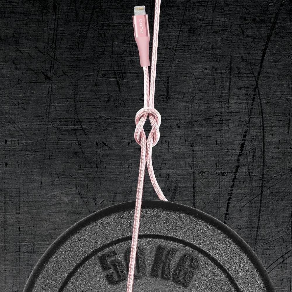 Puro Cavi di ricarica e sincronizzazione Fabric K2 Kevlar da USB-A a Lightning Economico