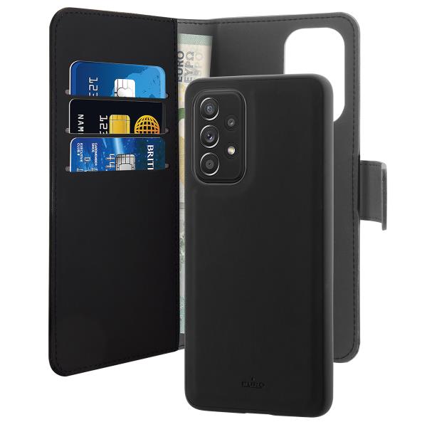 Puro Custodia Wallet Detachable 2 in 1 per Samsung Galaxy A53 5G Qualità Garantita