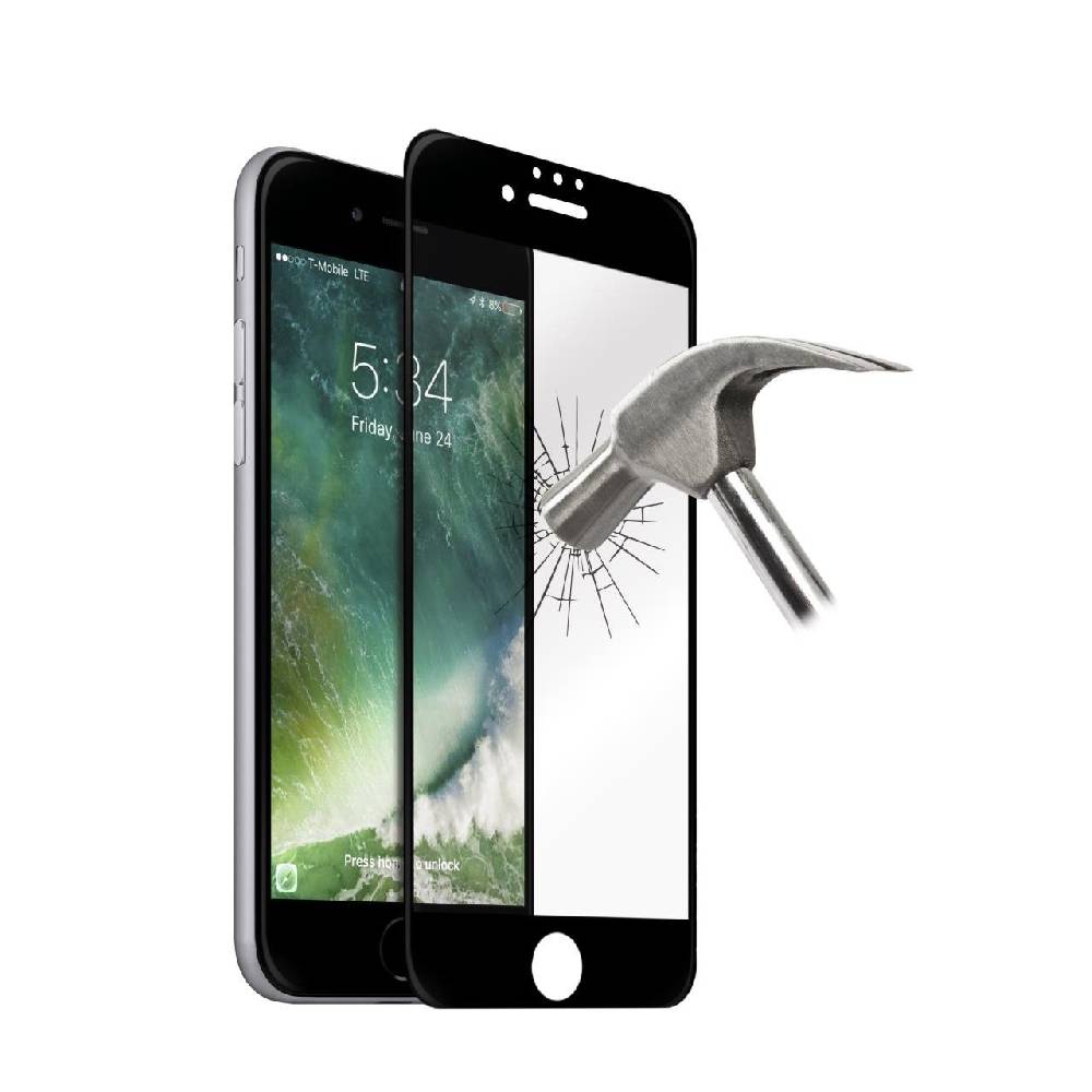 Puro Vetro Temperato Full Edge Frame per iPhone 6/6s/7/8/SE 2020