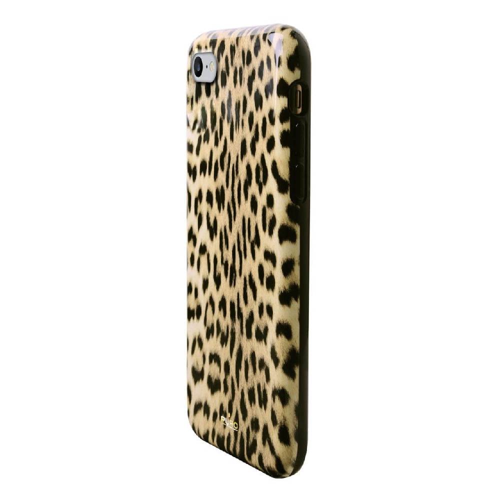 Puro Cover Leopard per iPhone 7, 8, SE 2020 e SE 2022 Qualità