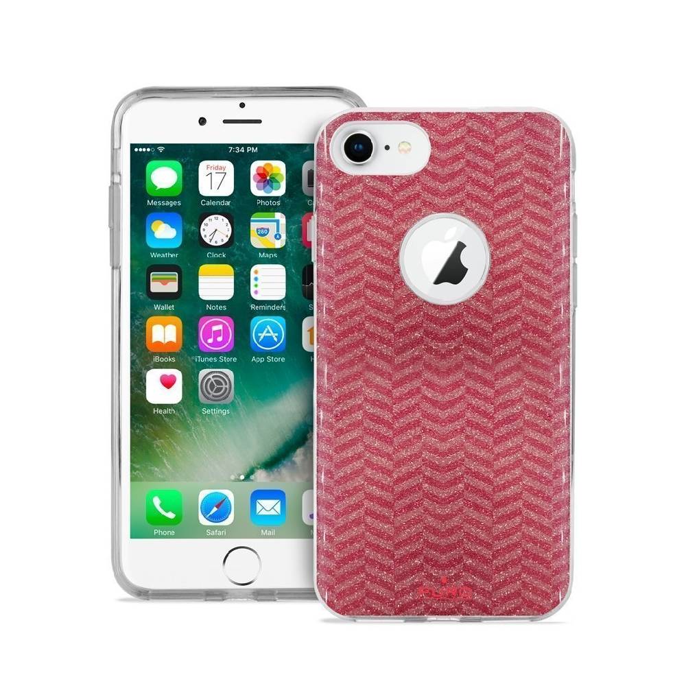 Puro Cover Shine Geometric per iPhone 7, 8, SE 2020 e SE 2022 Soddisfazione Garantita