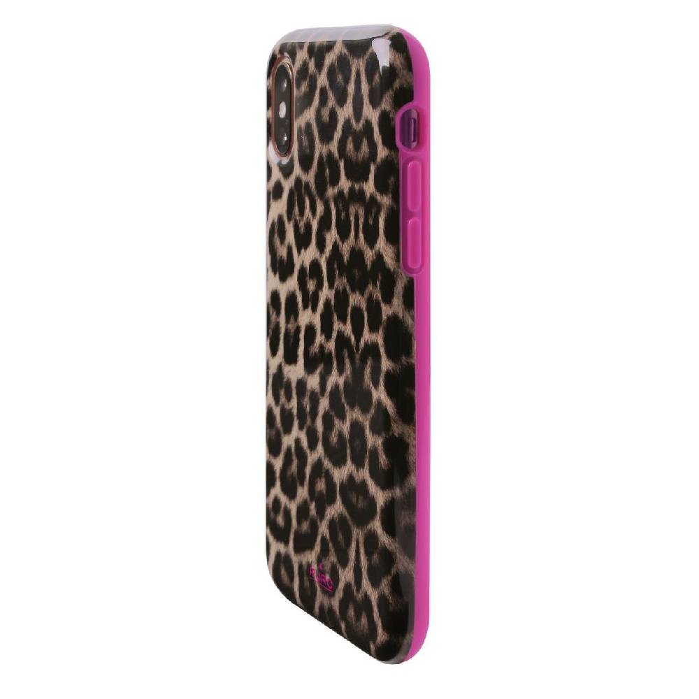 Puro Cover Pink Leopard per iPhone Xs Max Acquista Ora