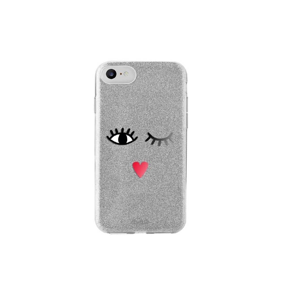 Puro Cover Eyes Shine per iPhone 7, 8, SE 2020 e SE 2022