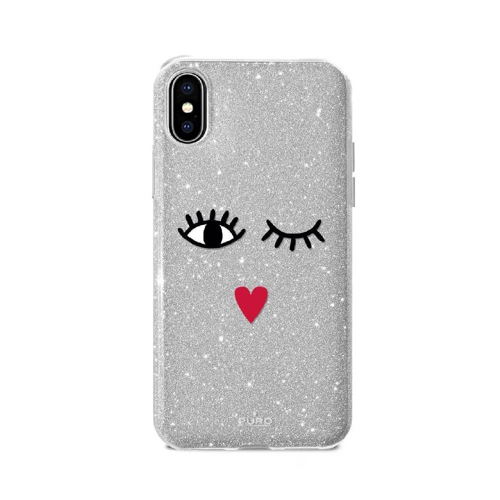 Puro Cover Eyes Shine per iPhone X/Xs