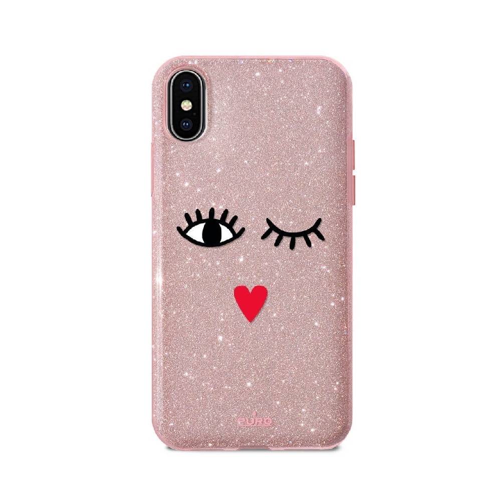 Puro Cover Eyes Shine per iPhone X/Xs Economico
