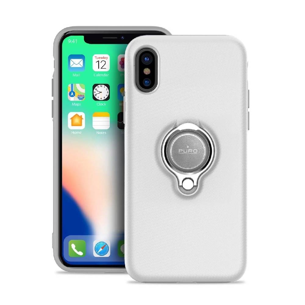 Puro Cover Magnet Ring per iPhone X Moda