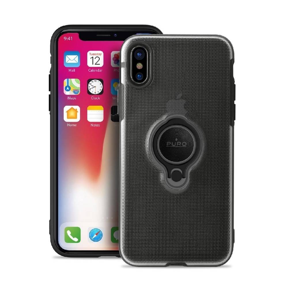 Puro Cover Magnet Ring per iPhone X Moda