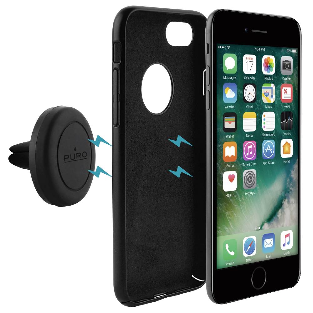 Puro Kit da Auto Magnetico per iPhone 7 Plus / 8 Plus Cyber Monday