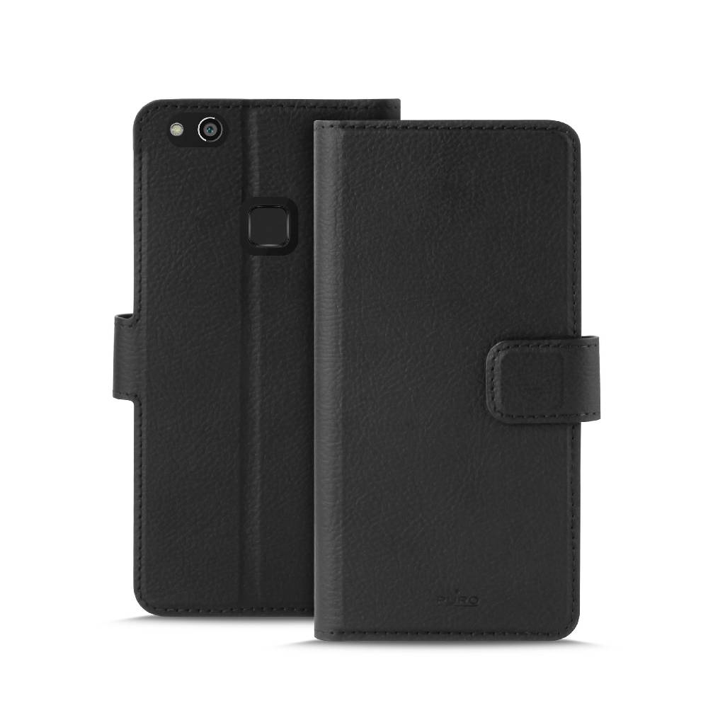 Puro Custodia Wallet in Eco-Pelle per Huawei P10 Lite Fino al 50% di sconto