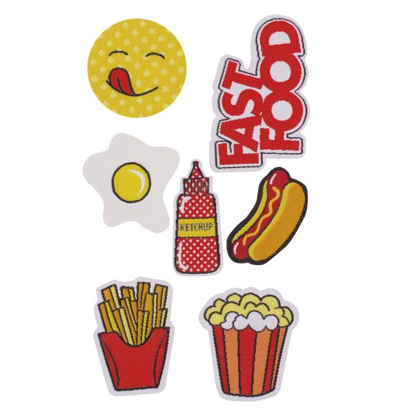 Puro Puro Kit Patch Stickers “Patch Mania” Food 7pz Italia