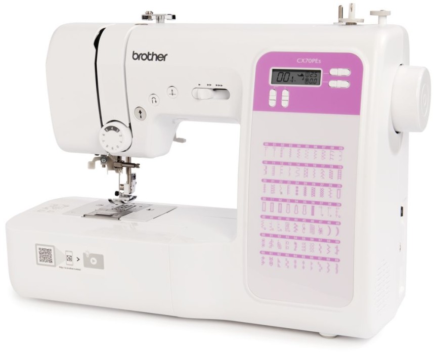 ﻿Shopty Brother CX70 PES (Patchwork Edition) Macchina elettronica con 70 Funzioni di Cucito Soddisfazione Garantita