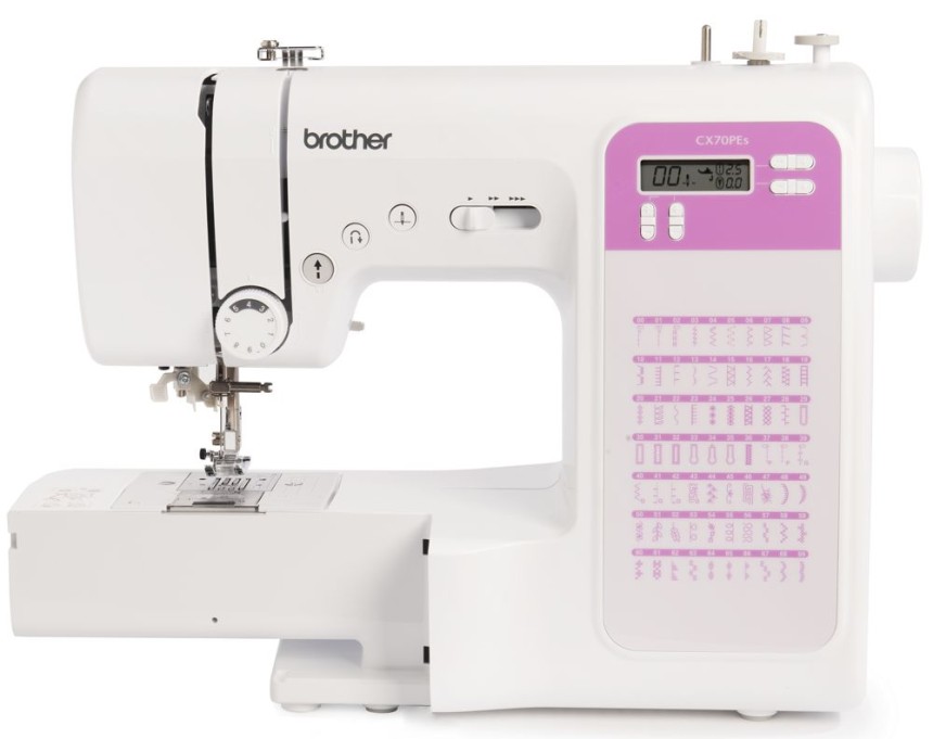 ﻿Shopty Brother CX70 PES (Patchwork Edition) Macchina elettronica con 70 Funzioni di Cucito Soddisfazione Garantita