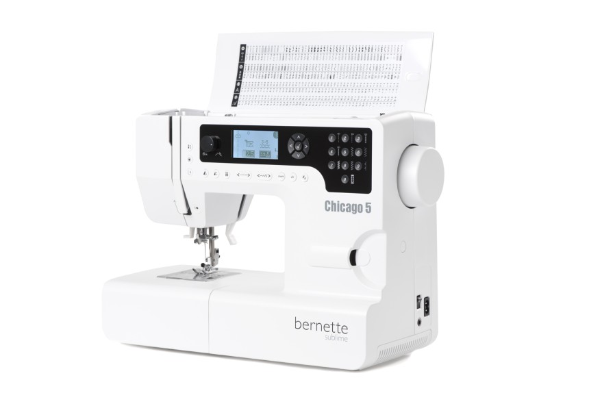 Shopty Macchina per cucire elettronica Bernette Chicago 5 - Quilt & Patchwork Shopping Online